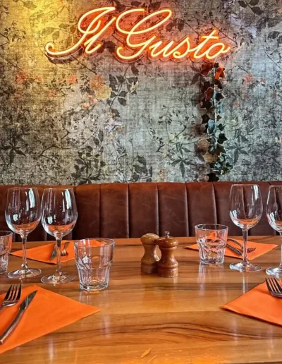 Table restaurant Il Gusto de Val Thorens, Les Belleville, en Savoie